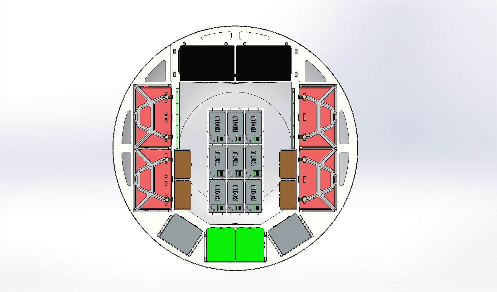 月球通道货物包装和储存